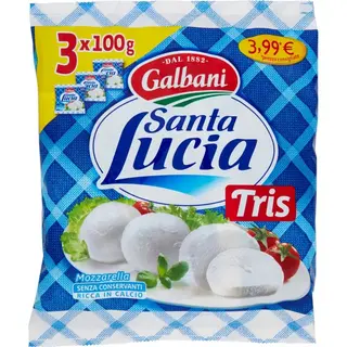 Mozzarella Santa Lucia 100x3 g