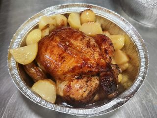Pollo a l'Ast con patatas