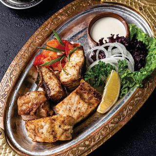 Шашлык из осетрины