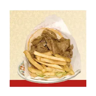 Kebab De Ternera Con Patatas Dentro