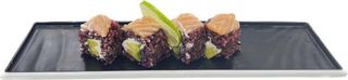 Uramaki black salmone 8 pezzi