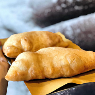 Calzone al forno al piatto