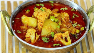 Aloo ghobi masala (vegan)