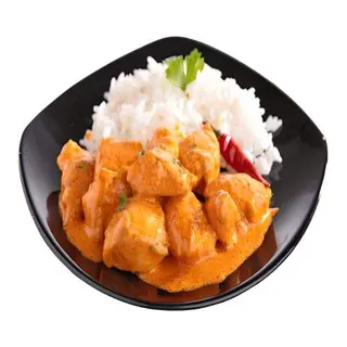Pollo Con Salsa Curry