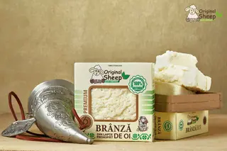 Brânza sărată din lapte de oi  