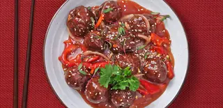 Sojine kuglice u tomato sosu
