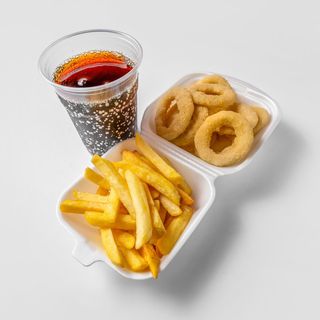 Menù anelli di cipolla