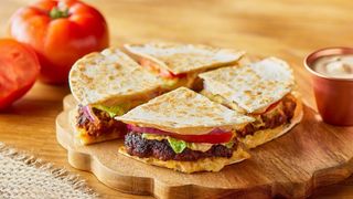 Quesadilla Burger andalusí
