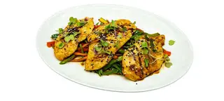 Pechuga De Pollo Teriyaki