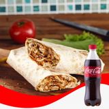 სტანდარტული შაურმის მენიუ (შაურმა+ფრი+კოკა კოლა)