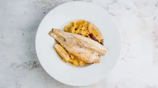 Fettucine sa brancinom