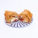 Pizza fritta completa ai ciccioli 