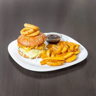 Crispy burger