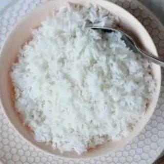 White rice only 