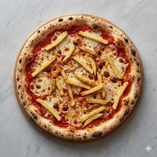 Pizza e patatine menù