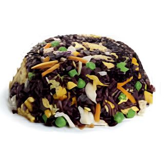 170. Riso venere con pollo