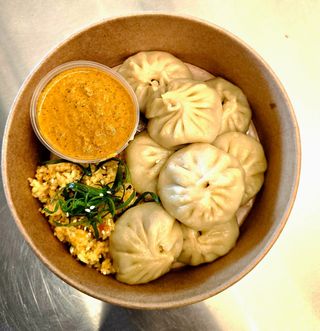 Nepali Steamed Chicken Momo