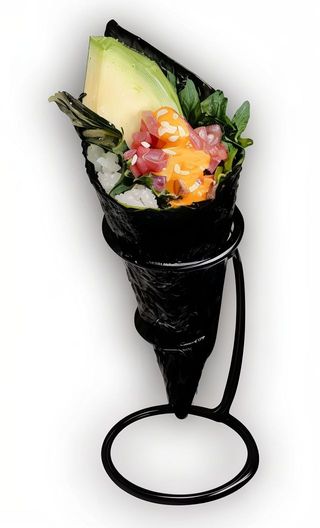 122 Temaki spicy tonno - 1 pezzo