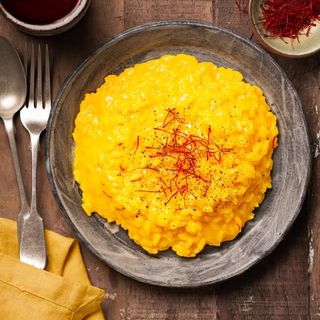 Risotto safran - vegetarijanski