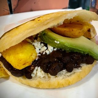 Arepa Vegetariana 