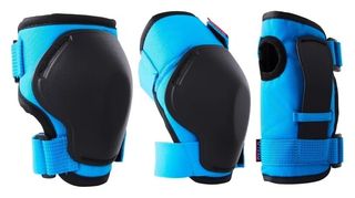 Набір дит. захисту для скейтбордів та самокатів Oxelo 100, Синій, 2XS