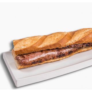 Bocadillo Caliente De Butifarra