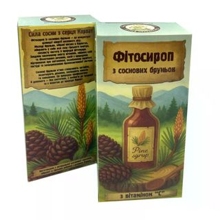 Фітосироп з соснових бруньок (250мл)