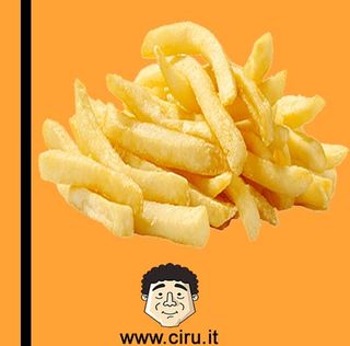 Patatine fritte grandi