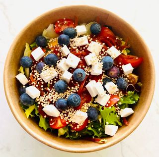 Ensalada Vegana Estilo Griego