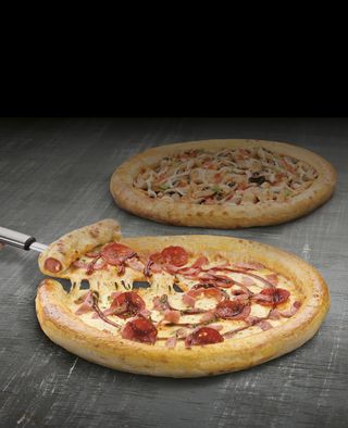 Meat Crammed Crust - Large Pizza