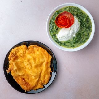 Obrok bečka šnicla pileća uz dodatak slatkiša ili pića