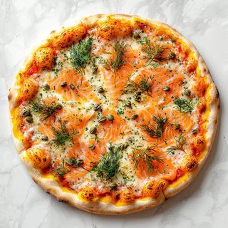 Pizza Saumon Fumé