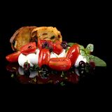 Мариновано чери кампари с мус от сирена (280гр)