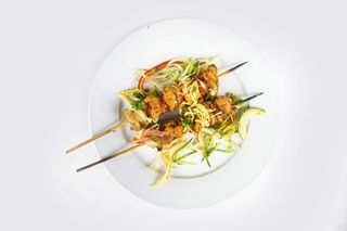 Alloco + Brochette De Foie De Boeuf