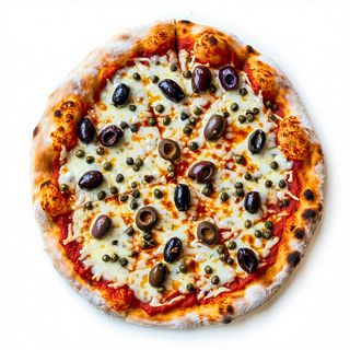 Pomodoro, olive taggiasche e capperi