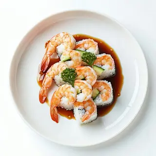 Sushi gamberi cotti