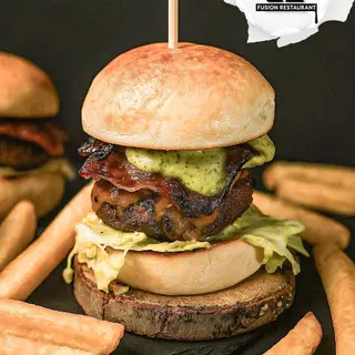 Hamburguesa de ternera ahumada