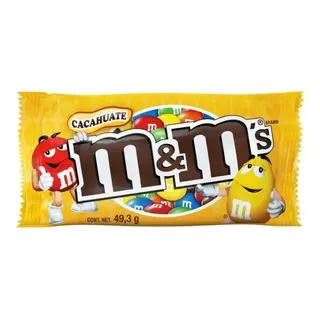 Chocolatina M&Ms Amarillo