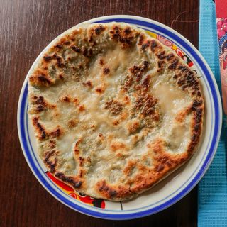 Pizza cinese con verdure