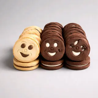 УСМИВКИ БЕЛИ И ШОКОЛАДОВИ