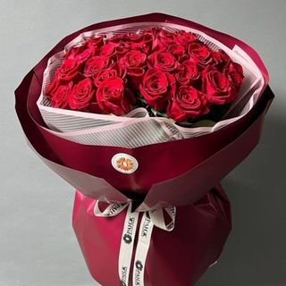 Букет из 35 голландских красных роз