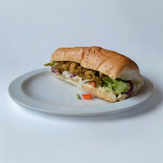 Sandwich Brochettes Poulet