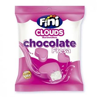 Clouds Corazones Fresa 80 Gr.