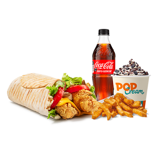 Menú Completo The Wrap Crujiente