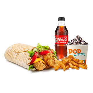 Menú Completo The Wrap Crujiente