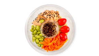 Sałatka z łososiem den miso 300g