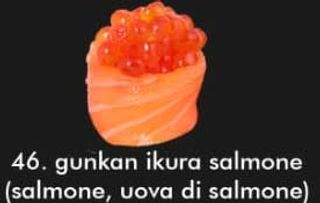 Gunkan ikura salmone