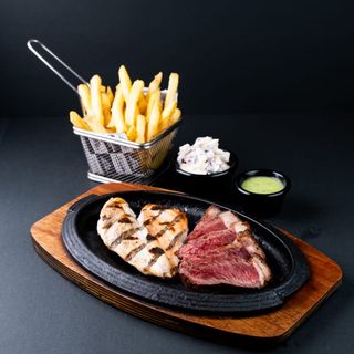 PARRILLADA DE PICAÑA Y POLLO (INDIVIDUAL)