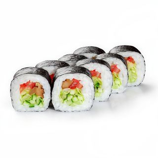 Futomaki de verdura (8 uds.)
