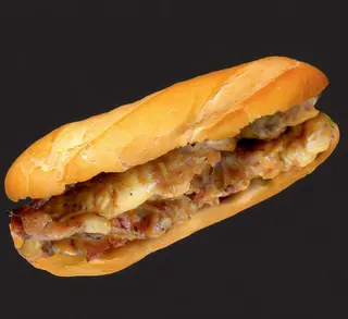 Bocadillo pinchito pollo